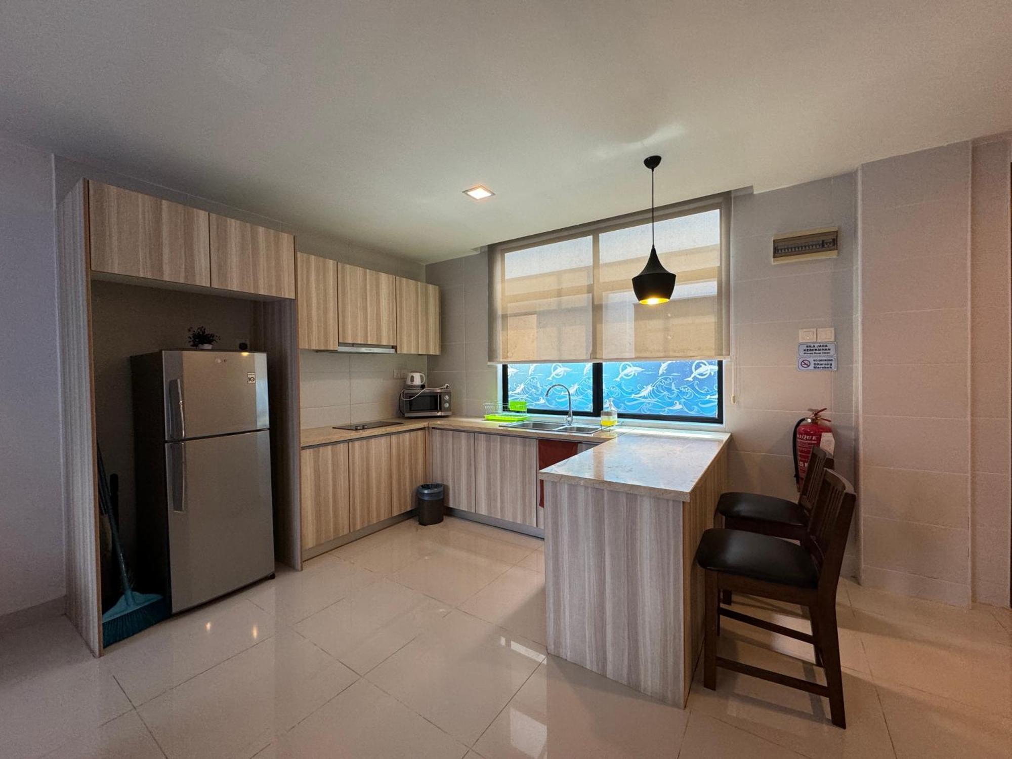 Studio At Samsuria Beach Resort Kampung Sungai Ular Eksteriør billede
